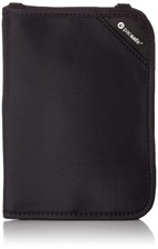 Rfidsafe V150 Anti-theft Blocking Compact Passport Wallet, Black