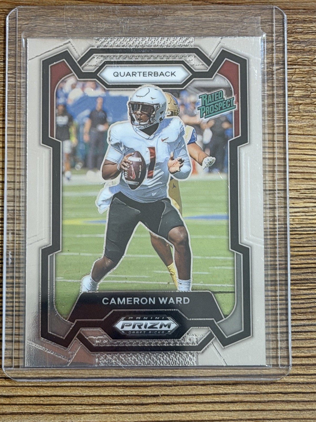 2024 Prizm Draft Picks Cameron Cam Ward Rated Prospect Base #199 Rookie (RC)