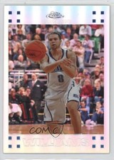 2007-08 Topps Chrome Refractor 975/999 Deron Williams #99 e1e