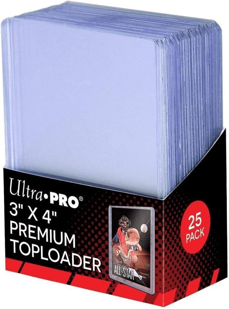 Ultra PRO 25 PREMIUM 3""x4"" Size Toploader Standard Karten Magic Pokemon YuGiOh!