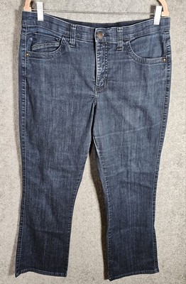 Lee The Most Comfortable Jean Bootcut Jeans Womens Size 16 Blue Stretch Denim