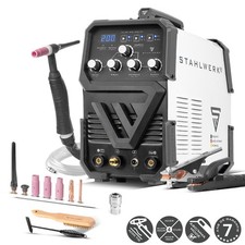 STAHLWERK Poste à souder AC/DC TIG 200 ST IGBT inverter de soudage à MMA 200A