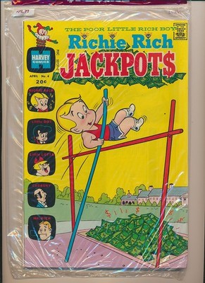Harvey 3 Pack, Richie Rich JackPots 4 Bank Book 4, Diamonds 5 NM