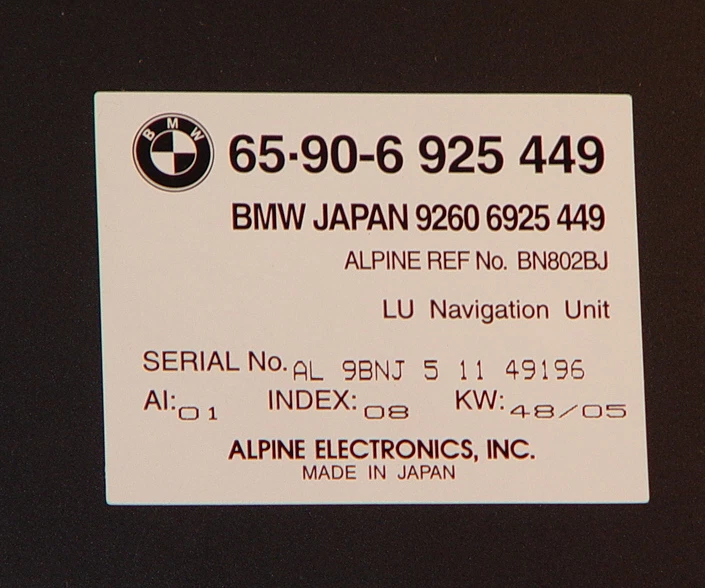 Land Rover DVD Range Rover L322 2002-2004 Navigation Computer Japanese Market - Image 3 of 4