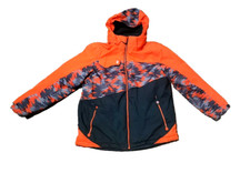 Free Country Boys Winter Jacket Gary Orange with Removable Hood XL 18/20