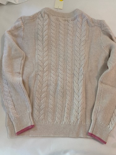 Mini Boden Size 13-14Y Girls Ecru Harriet Sweater Embroidered Flowers-NEW W/ TAG - Picture 11 of 11