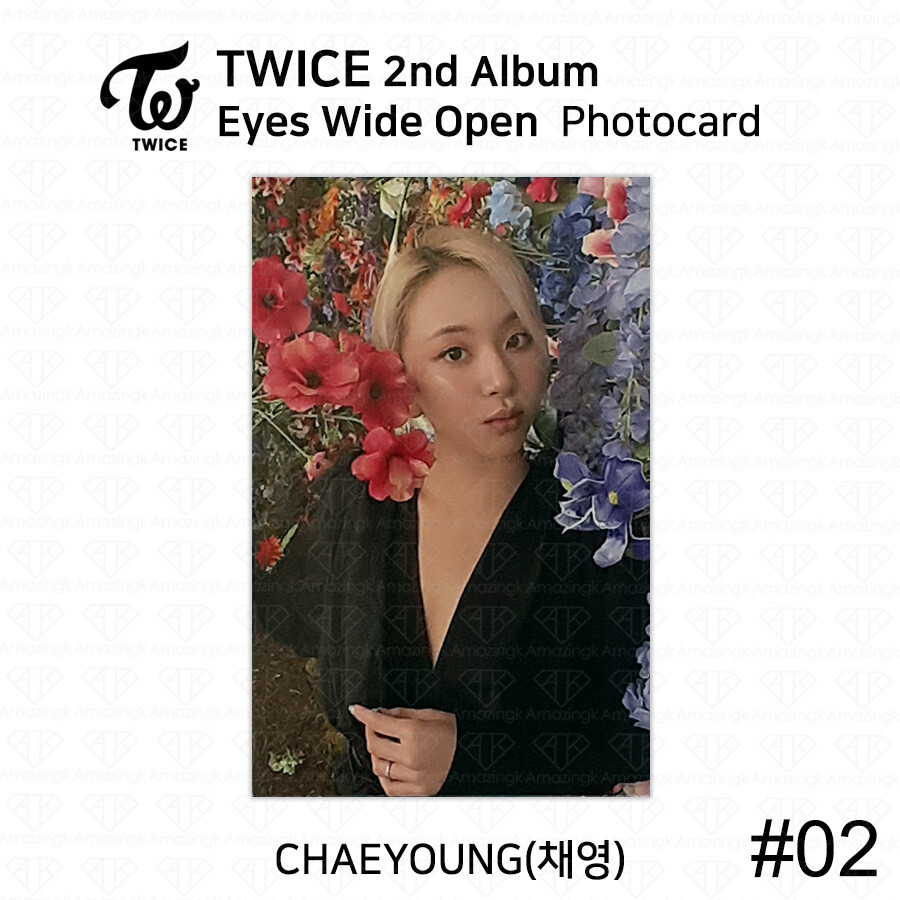 TWICE 2nd Album Eyes Wide Open Official Photocard Photo Card