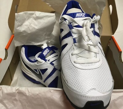 NIKE AIR MAX LIMITLESS  MEN'S SHOES WHITE WITH ROYAL BLUE NEW IN BOX 