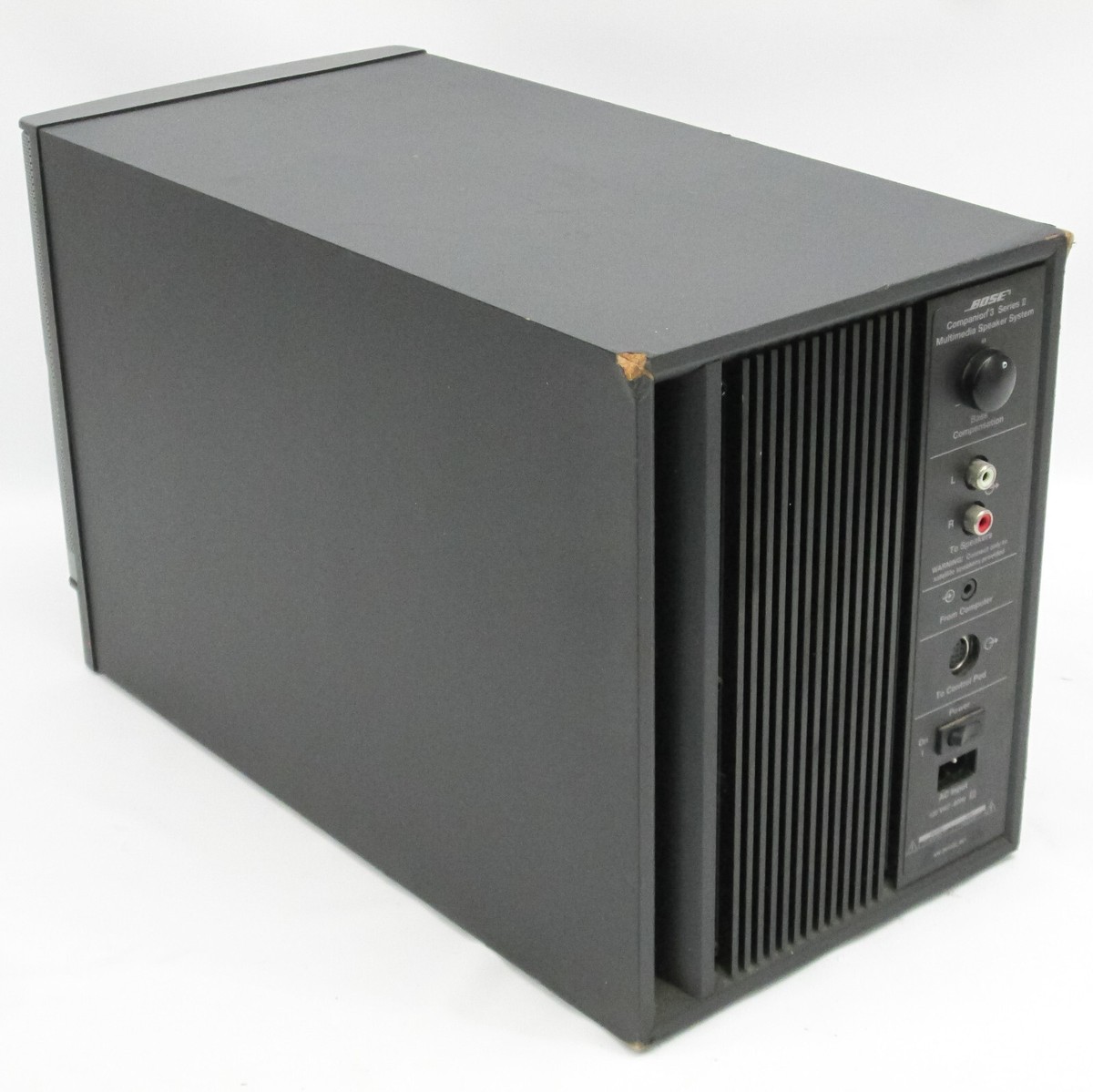 Bose Companion 3 Series ii Multimedia Speaker System Bose Companion 3 Series ii Multimedia Speaker System