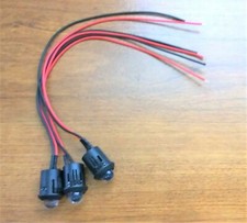 3 Super Bright Bbt 12 Volt Red Led 12 Snap-in Courtesy Lights 3 Super Bright Bbt 12 Volt Red Led 12 Snap-in Courtesy Lights