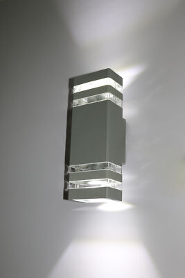 10W/14W LED Outdoor Lamp Wall Mounted Light Fixture E27 Bulb Building Exterior