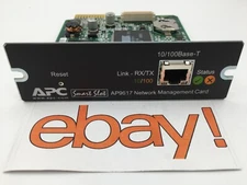 GENUINE APC AP9617 10/100 SmartSlot NETWORK MANAGEMENT CARD