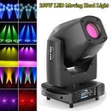 250W LED Moving Head Light Gobo Beam Stage DMX Spot Lighting DJ Disco Show Party