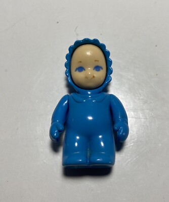 Little Tikes Dollhouse Playskool BLUE BABY Figure Grand Mansion Infant Family