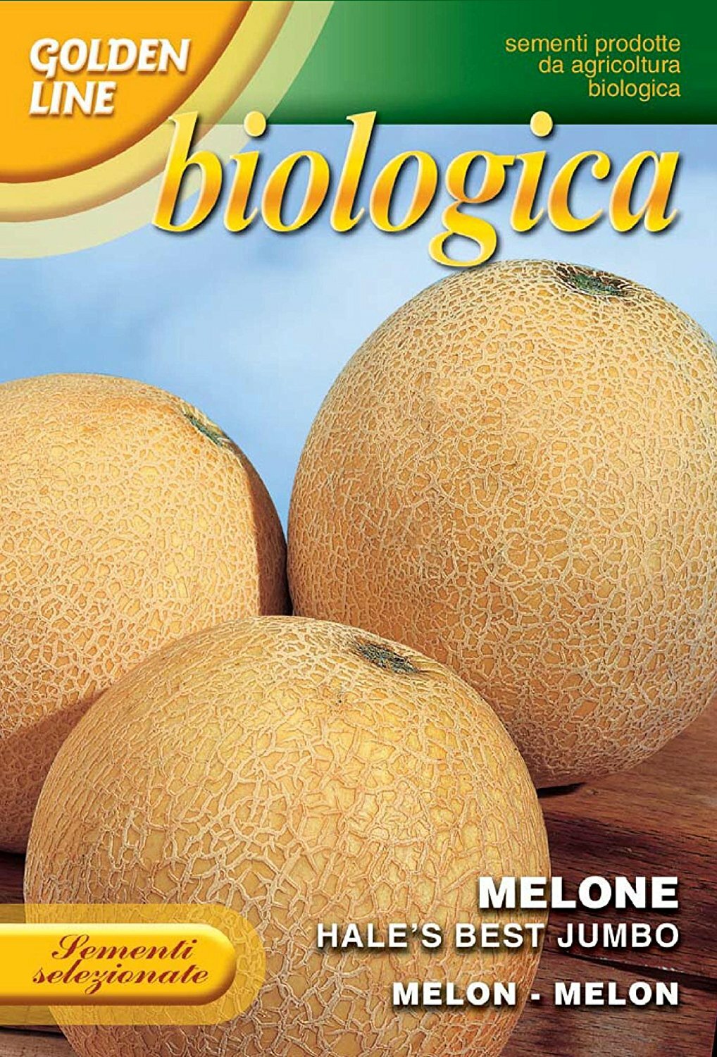 Franchi Seeds Organic Melon Degli Ortolani Seeds