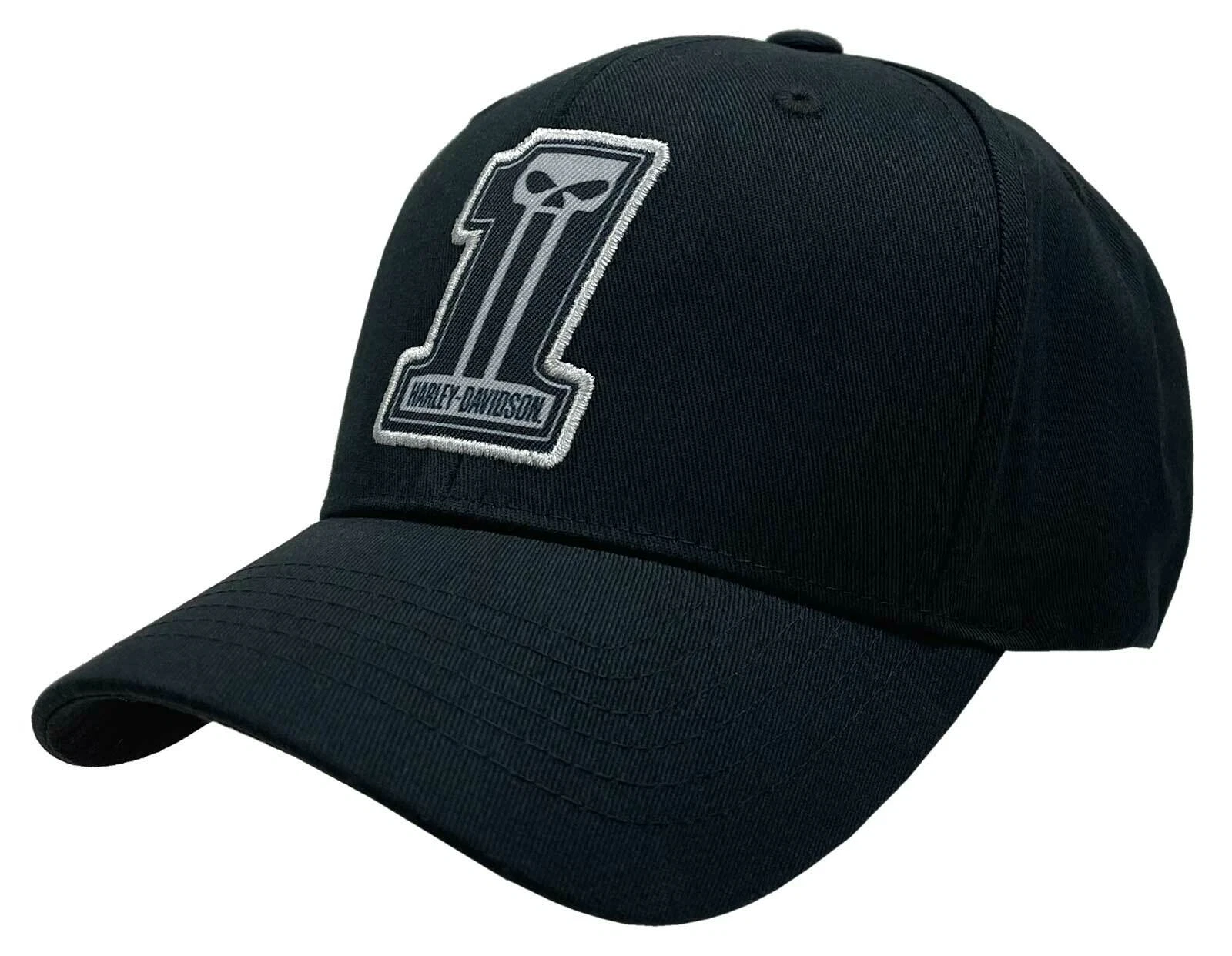 Harley-Davidson Men's Dark Custom Curved Bill Stretch Fit Baseball Cap - Black
Opens in a new window
