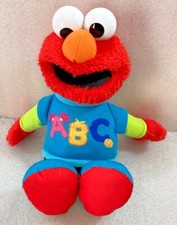 Sesame Street Talking ELMO ABC Alphabet Song Singing plush 12" Hasbro