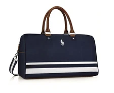 BRAND NEW RALPH LAUREN PARFUMS POLO BLUE DUFFLE / TRAVEL / HOLIDAY / SPORT BAG