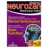4 X Vitabiotics Neurozan 30 Advanced Tablets 4 X Vitabiotics Neurozan 30 Advanced Tablets