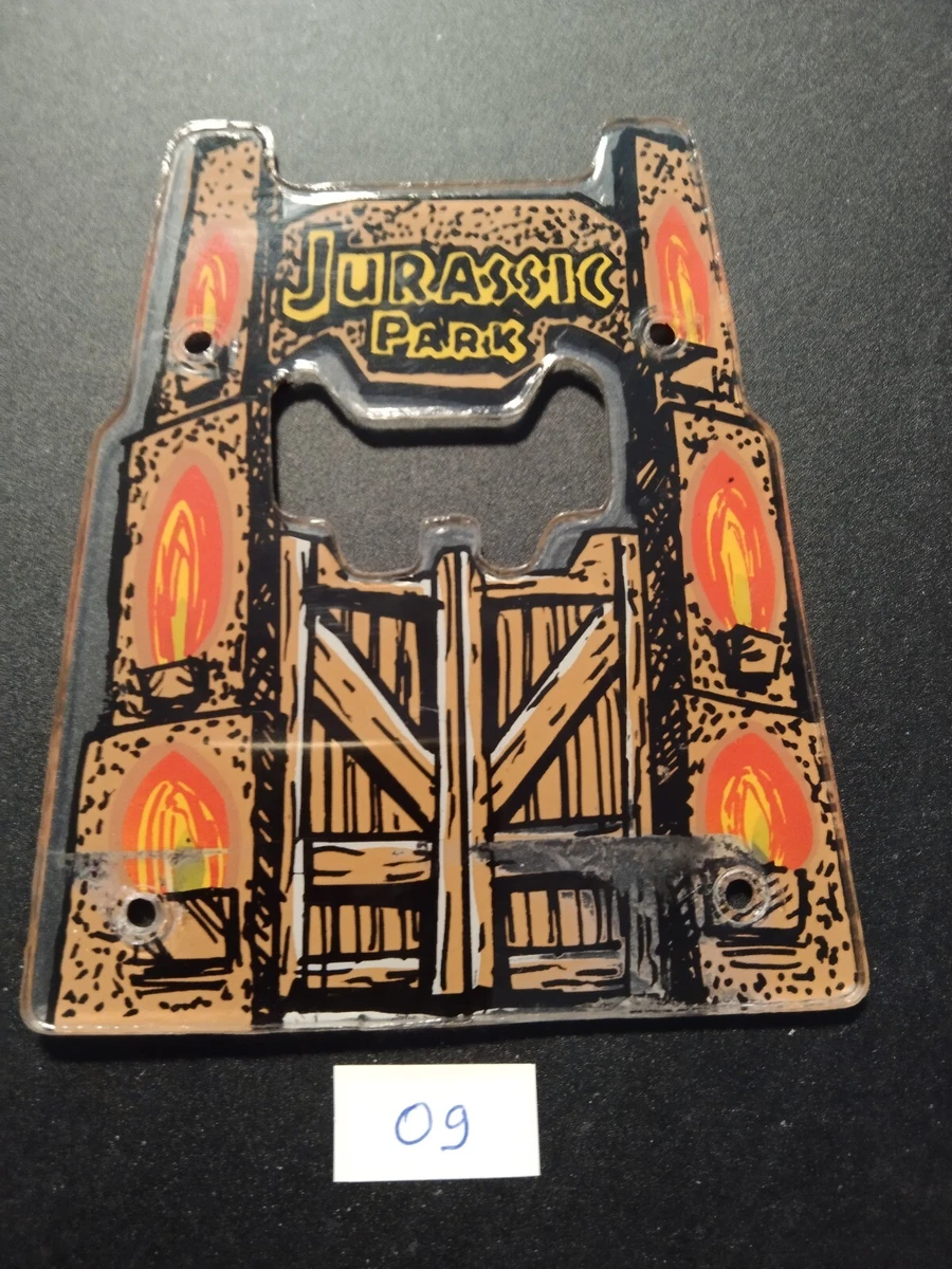 STERN PINBALL FLIPPER Jurassic Park Premium Cabinet Decal Left #820