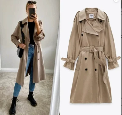 zara women's coats ebay