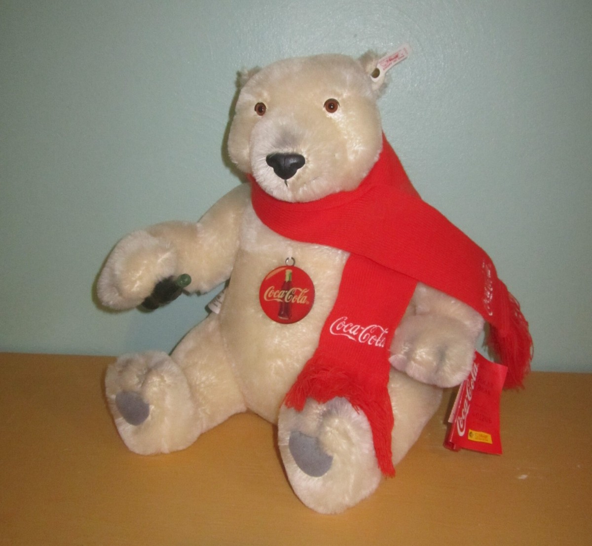 Steiff Coca Cola Polar Bear | eBay