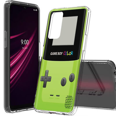 Total Guard Cover Case for T-Mobile REVVL V+ Plus 5G, Retro Game Green
