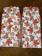 Handmade Hanging Kitchen Dish Towel Potholder Fall