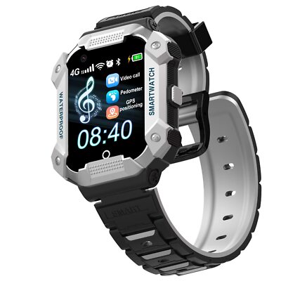 Kinder 4G GPS WiFi Smartwatch Telefon Kind HD Touchscreen Handy Uhr für mit A...