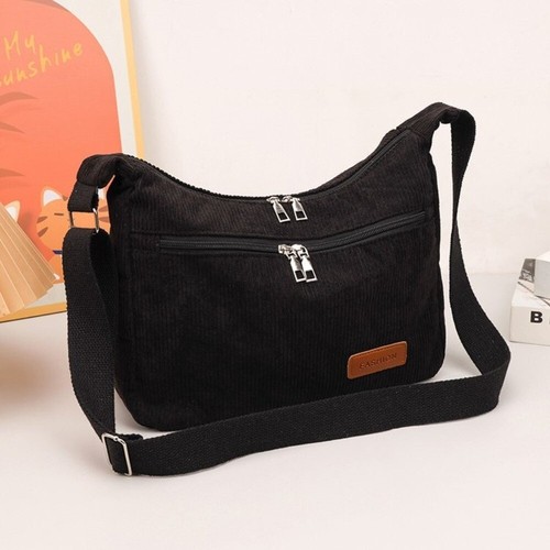 Large Capacity Shoulder Bag White Classroom Bag Fashion Tote Handbag Student - Picture 9 of 14