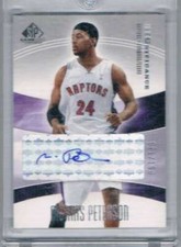 2005-06 Game Used SIGnificance #SIG-MP Morris Peterson NM-MT NM-MT Auto /100 