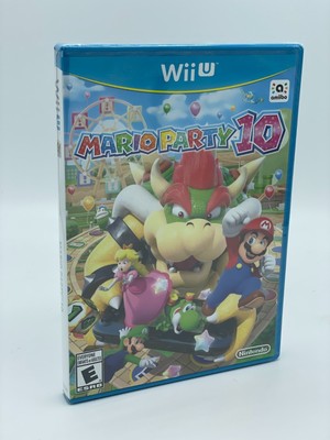 BRAND NEW Mario Party 10 (Nintendo Wii U, 2015) Game FACTORY SEALED US Version