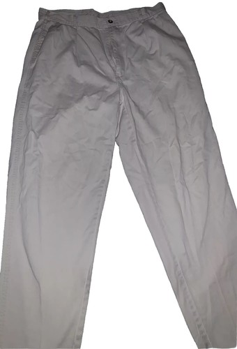 Brooks Brothers Men's Beige 100% Cotton Pants (Size: W34/L30) Vintage Designer!! - Picture 10 of 11