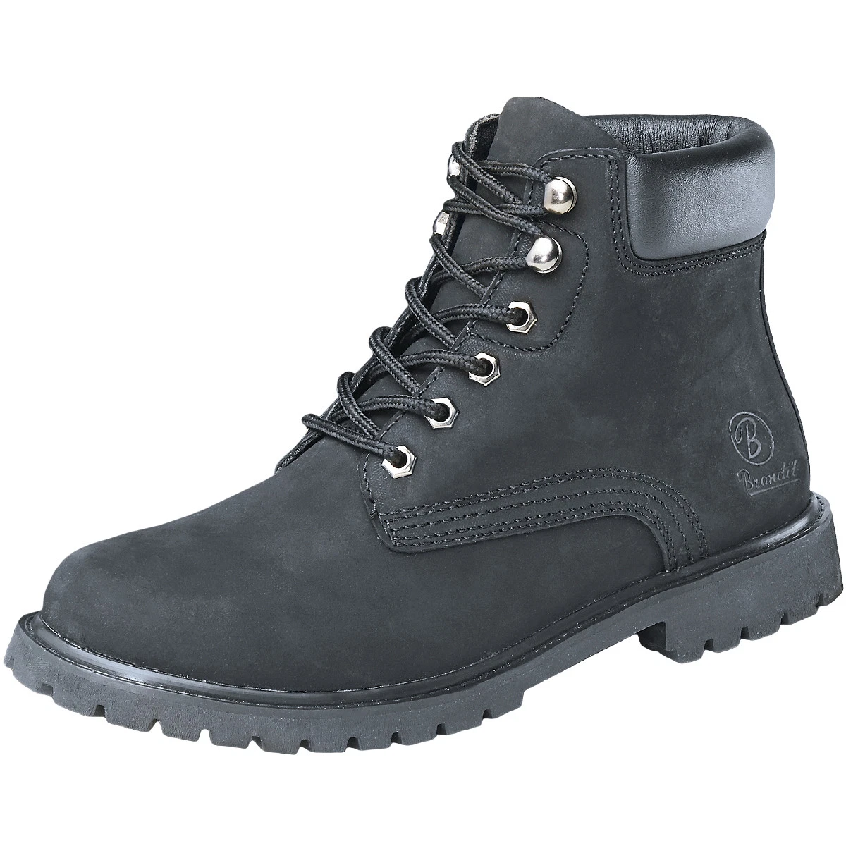 Brandit Kenyon Hombres Seguridad Botas Gamuza Acolchada Cuero Calzado Vintage Ne