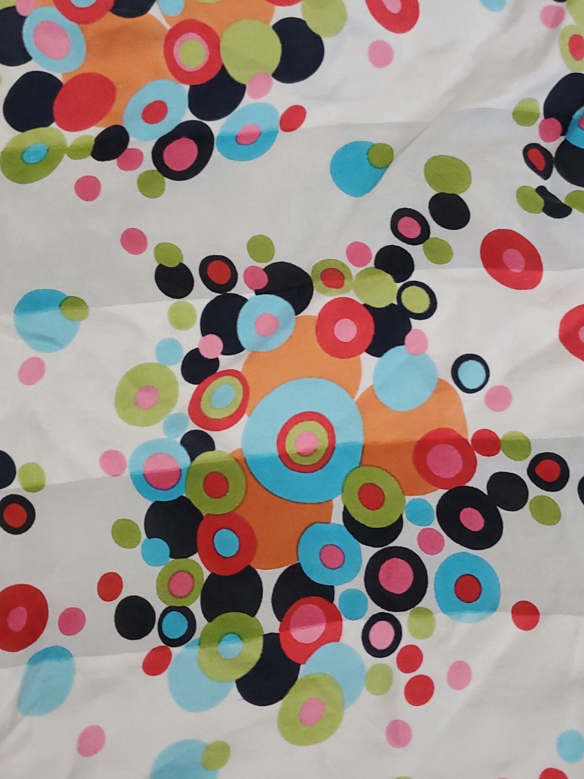 Multifunctional Polka Dot Circles Multicolored Sq… - image 2