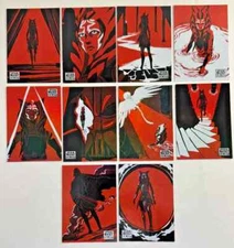 Star Wars Galaxy Topps 2018 Series 8 - Journey of Ahsoka Individual Cards 1-10