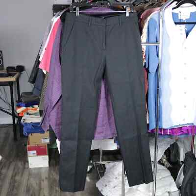Gabriela Hearst Straight Trousers Black Size 42 New