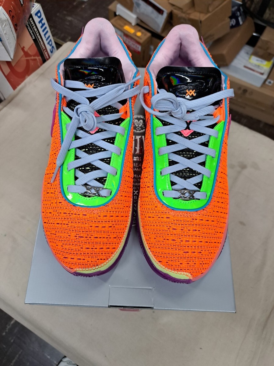 Nike LeBron James XX 20 Chosen 1 Total Orange Purple DJ5423-800