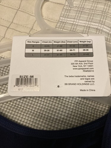 Bebe Girls 4 Pack Seamless Training Bra’s Girls Med, New - Picture 4 of 4