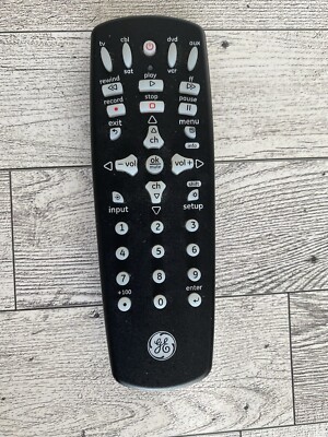 GE Programmable Universal Remote Control 4 Device 24993