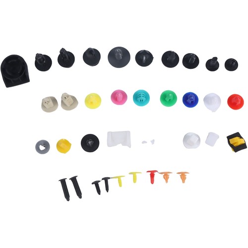 500 pcs Car Body Retainer Push Pin Trim Rivet Screw Panel Clip Fastener Kit - Picture 8 of 9