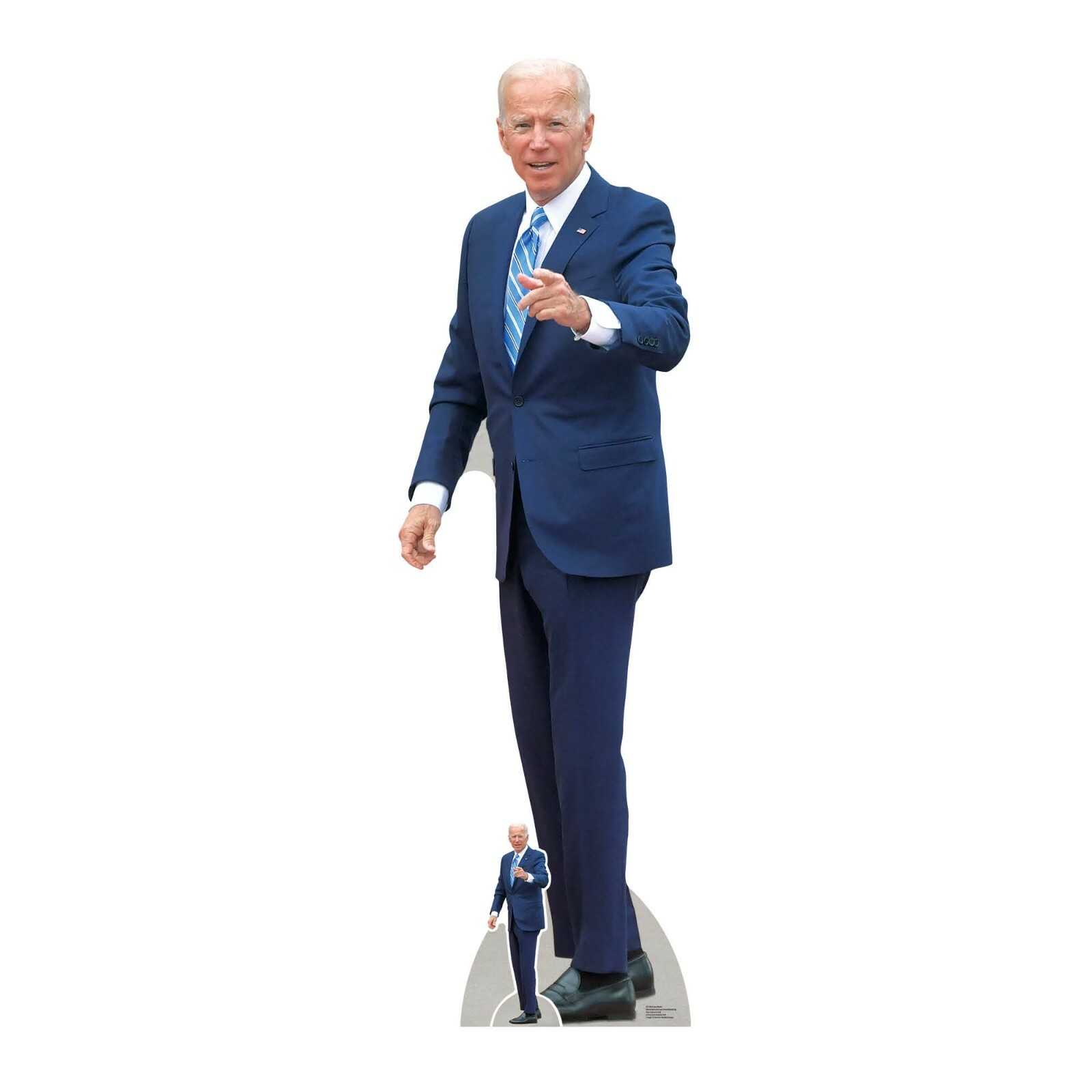 Joe Biden USA President Pointing Lifesize and Mini Cardboard Cutout / Standee