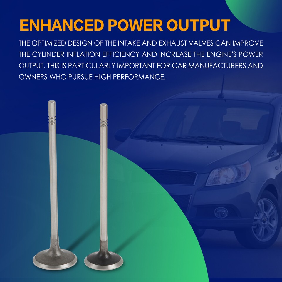 Exhaust Valve Chevrolet Aveo 1.6L Dohc 16-Valve 2004-08 - Foto 12