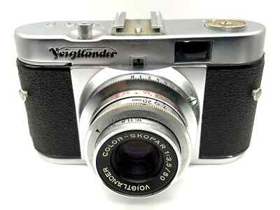 Voigtländer Vito B mit Color-Skopar 1:3.5/50 kleiner Sucher Kamera Prontor-SVS