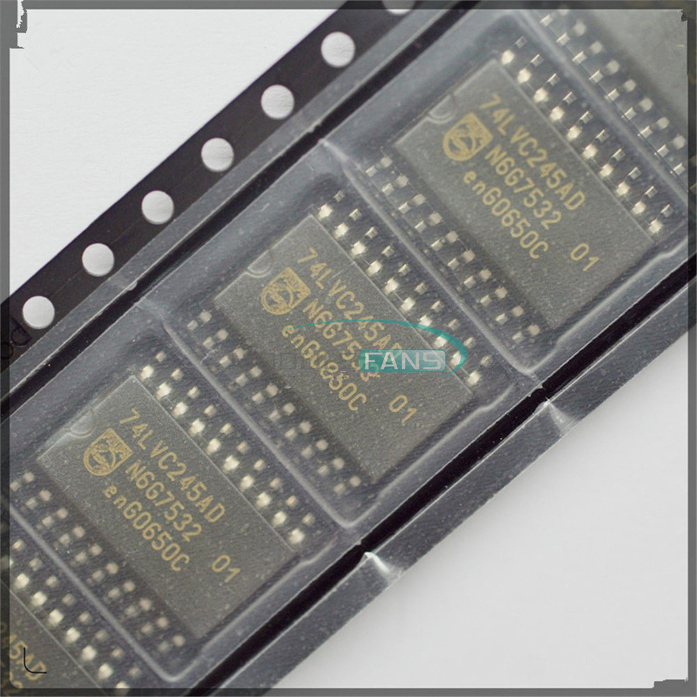 SN74LVC245AN - 8 émetteurs-récepteurs Bus 8 Bits + 8 Supports DIP, Pour Circuits électroniques, 1.2-3.6V