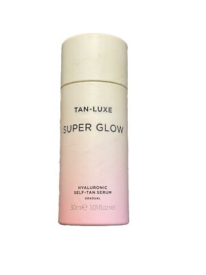 TAN-LUXE Super Glow Hyaluronic Self-Tan Serum 1.01 fl oz  Full Size - New In Box