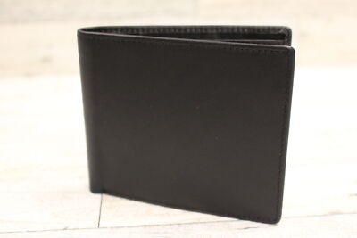 YBONNE Thin Front Pocket Wallet - RFID Blocking Card Holder, Minimalist Genuine Leather (Black)