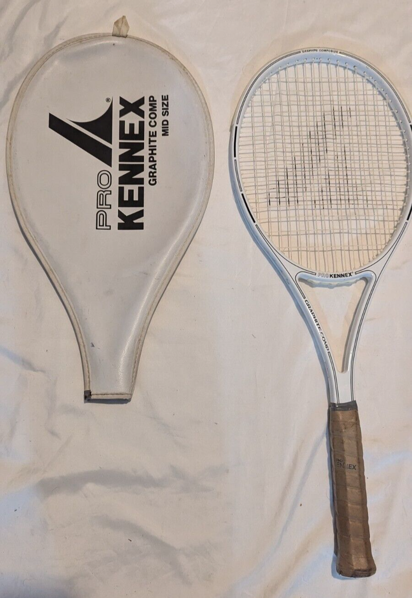 Raquette et housse de tennis Tennis Pro Kennex Graphite 90 Comp taille moyenne utilisation correcte | eBay