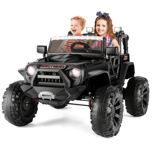 Electric 24V Kids Ride on Truck Car Vehicle Toys w/Remote Control 2Seat AUX Port - Picture 45 of 67