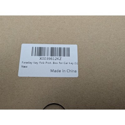 Faraday Box Protection for Car Keys Key Fob Signal Blocking Security RFID